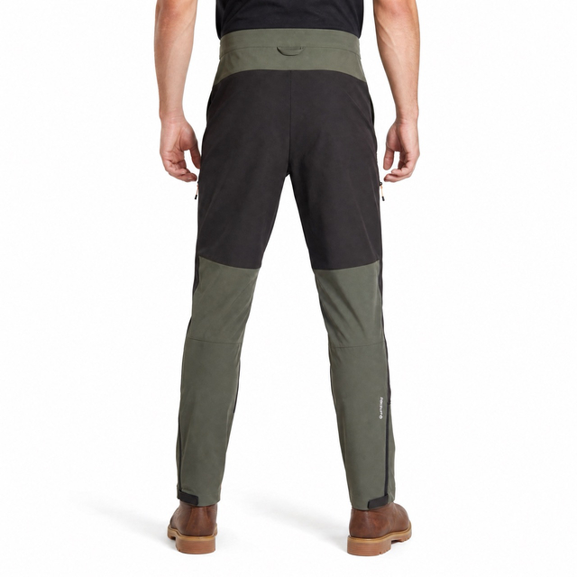 Pantalones de trekking para hombre con paneles de cintura ajustables