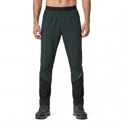 Pantalón activo con ribetes reflectantes y bloques de color con cintura elástica estirada para hombre