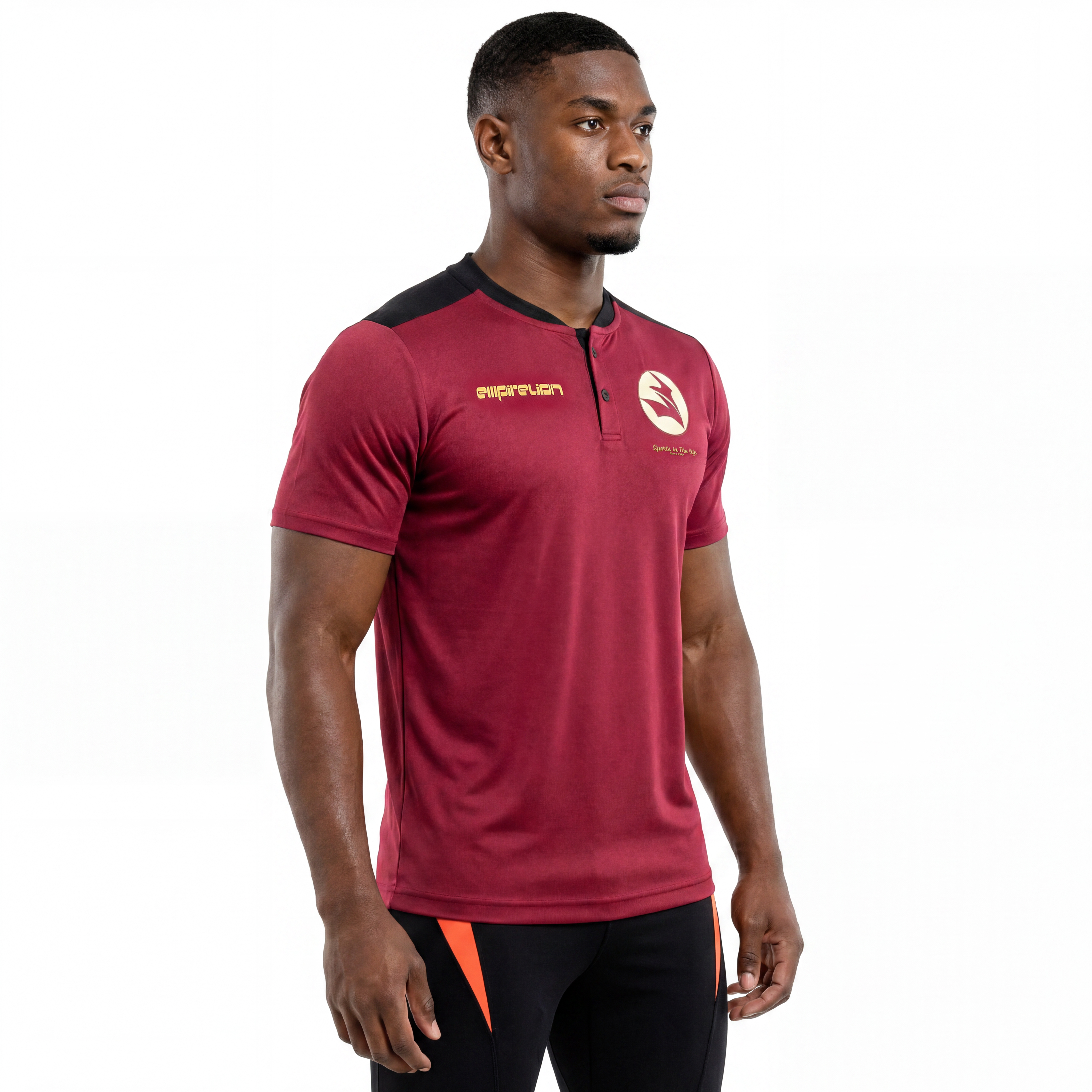 Camiseta con botones de abuelo para hombre