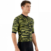 Jersey de ciclismo de peso medio de manga corta con estampado digital