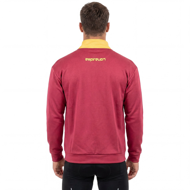 Chaqueta deportiva extragrande con estampado de logo