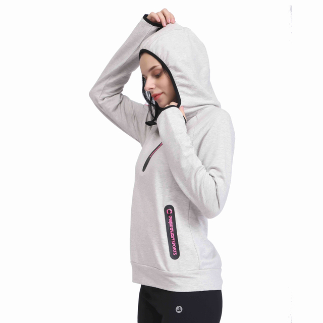 Sudadera de running ligera con cremallera sellada para mujer