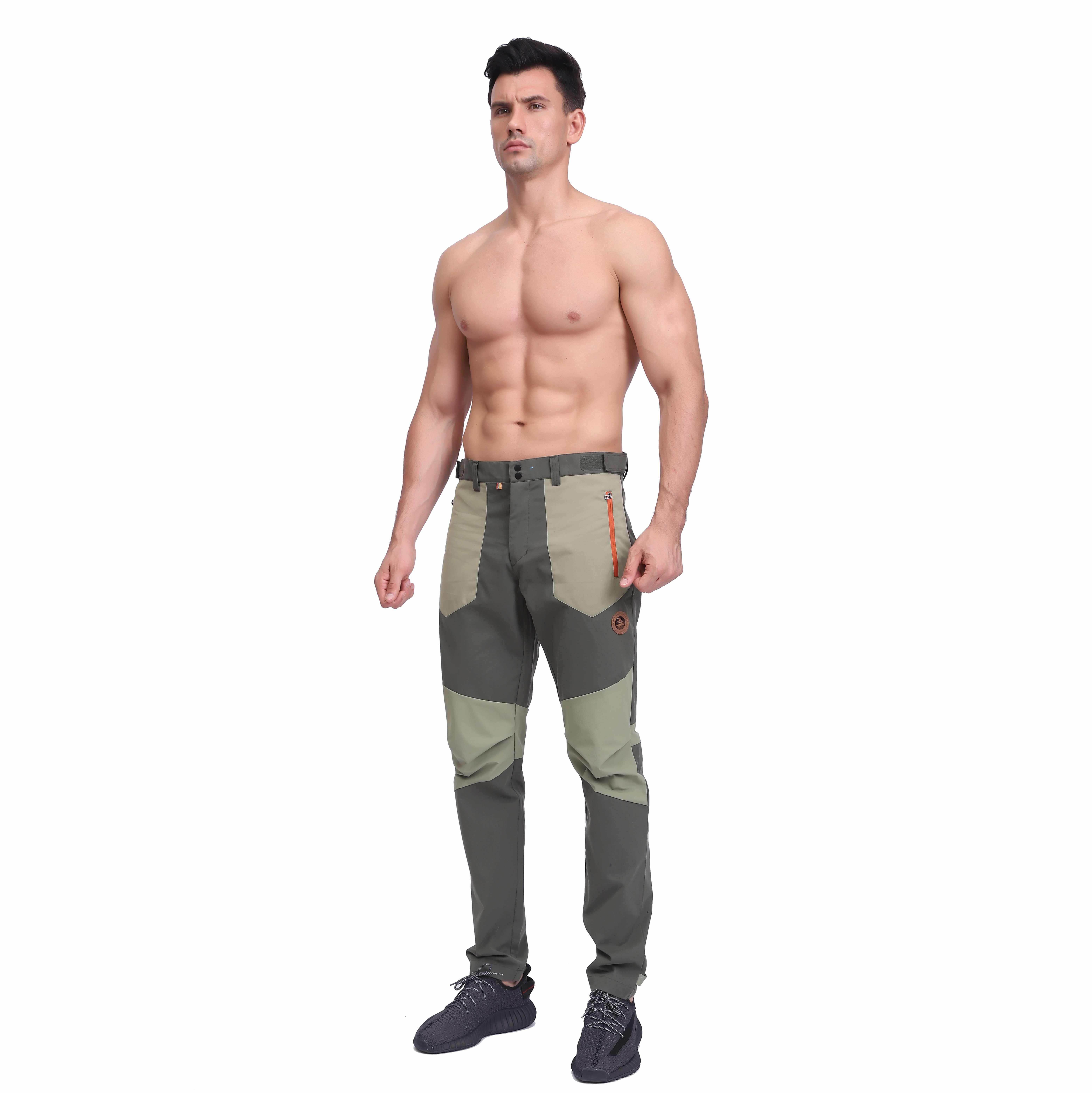 Pantalones de carga de montaña impermeables al aire libre para hombres al aire libre