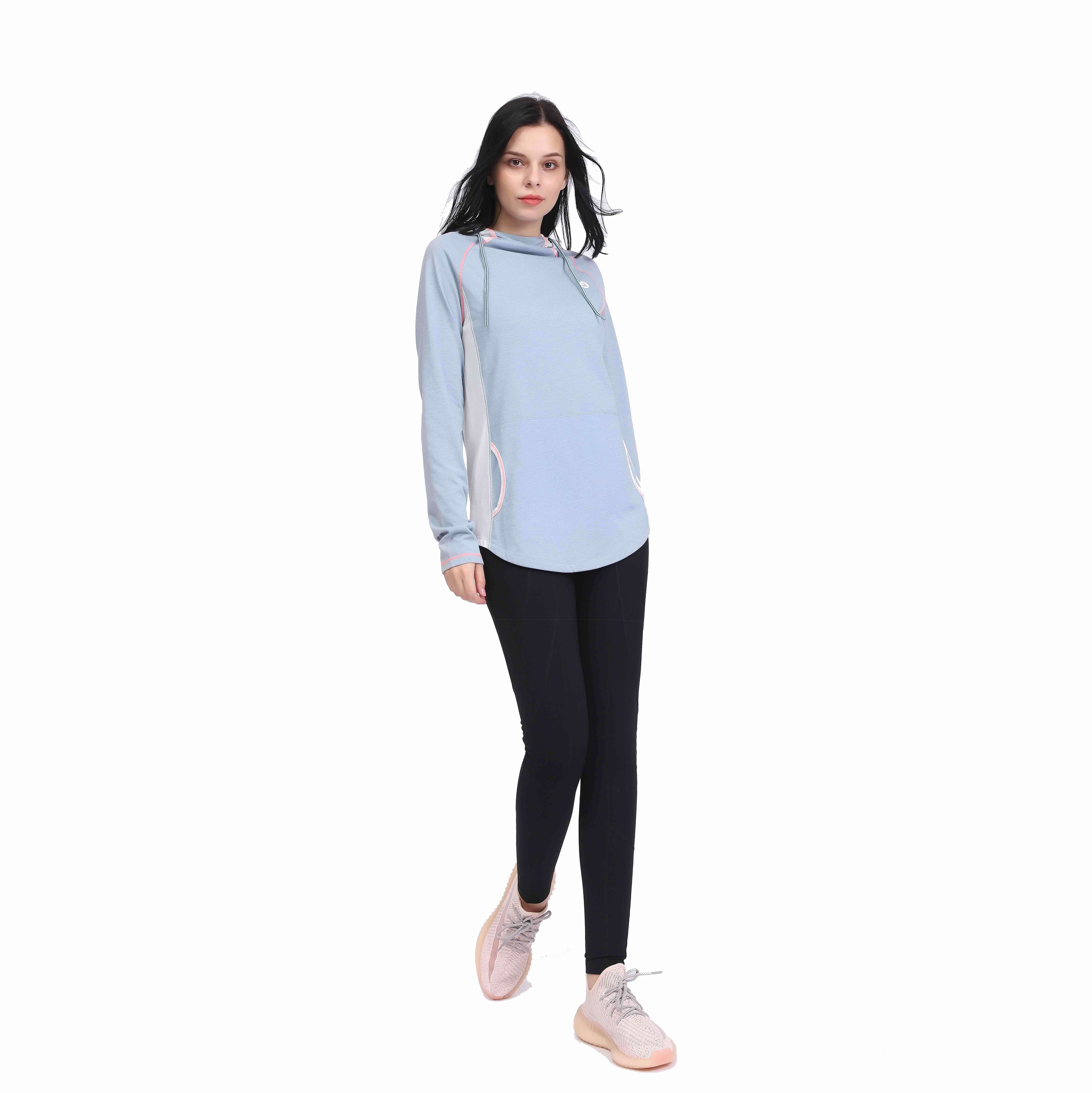 Sudadera con capucha de yoga