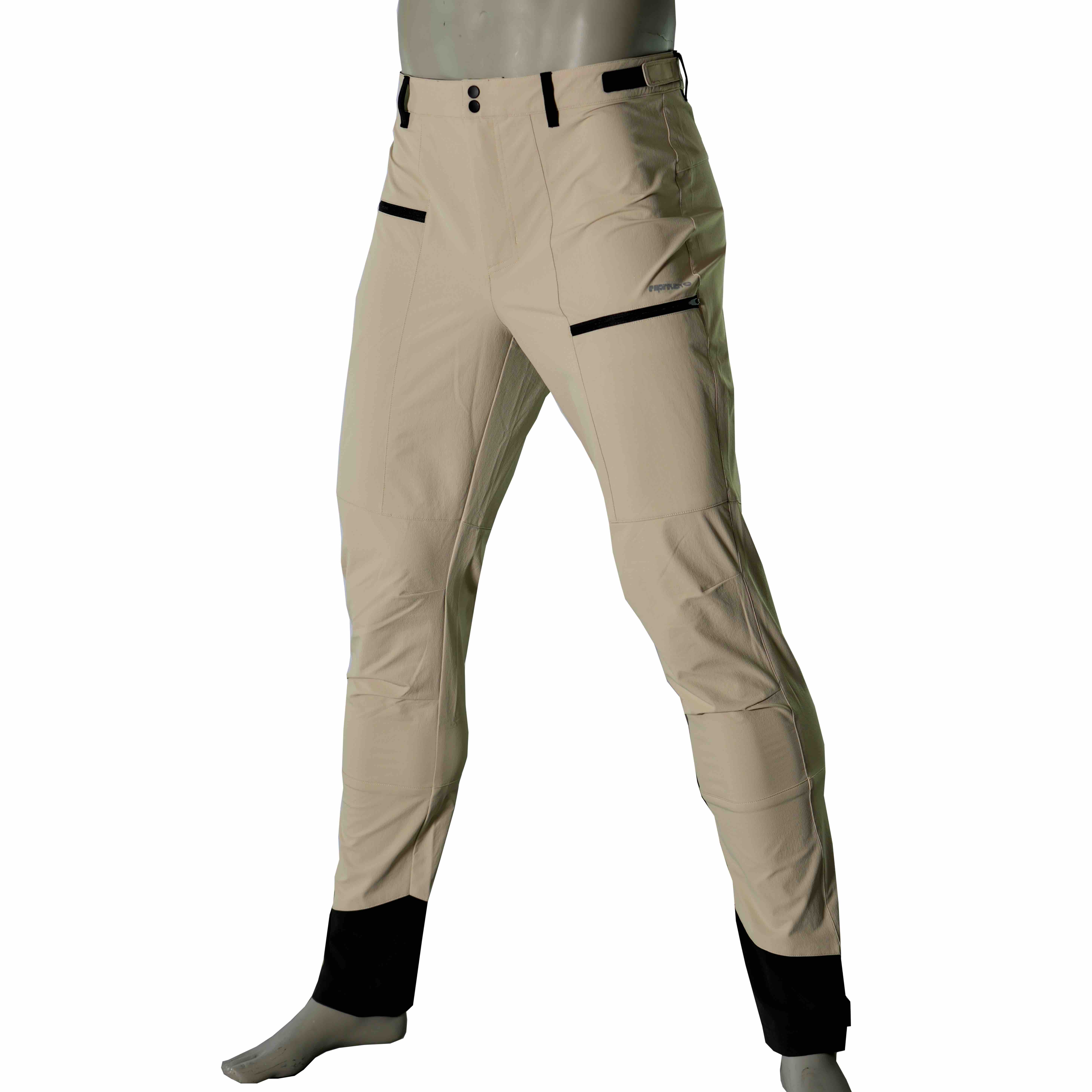 Pantalones livianos pantalones elegantes paneles de trekking transpirable pantalones de trekking