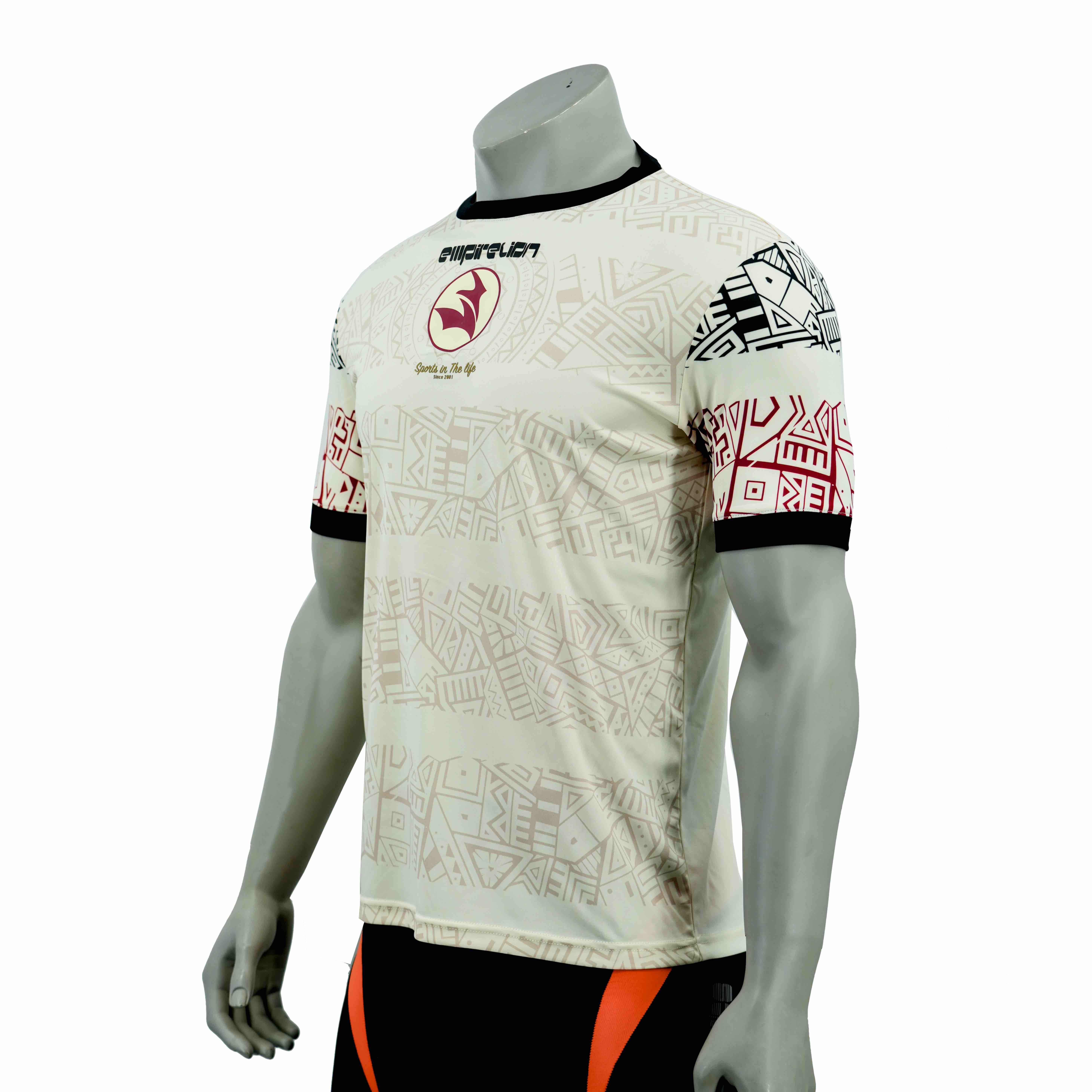 Camiseta deportiva de impresión completa para hombres