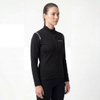 Chaqueta ciclista con ribetes reflectantes para mujer