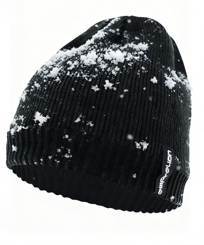 Gorra de calavera resistente al viento y resistente al agua, gorro de invierno compatible con casco a prueba de nieve