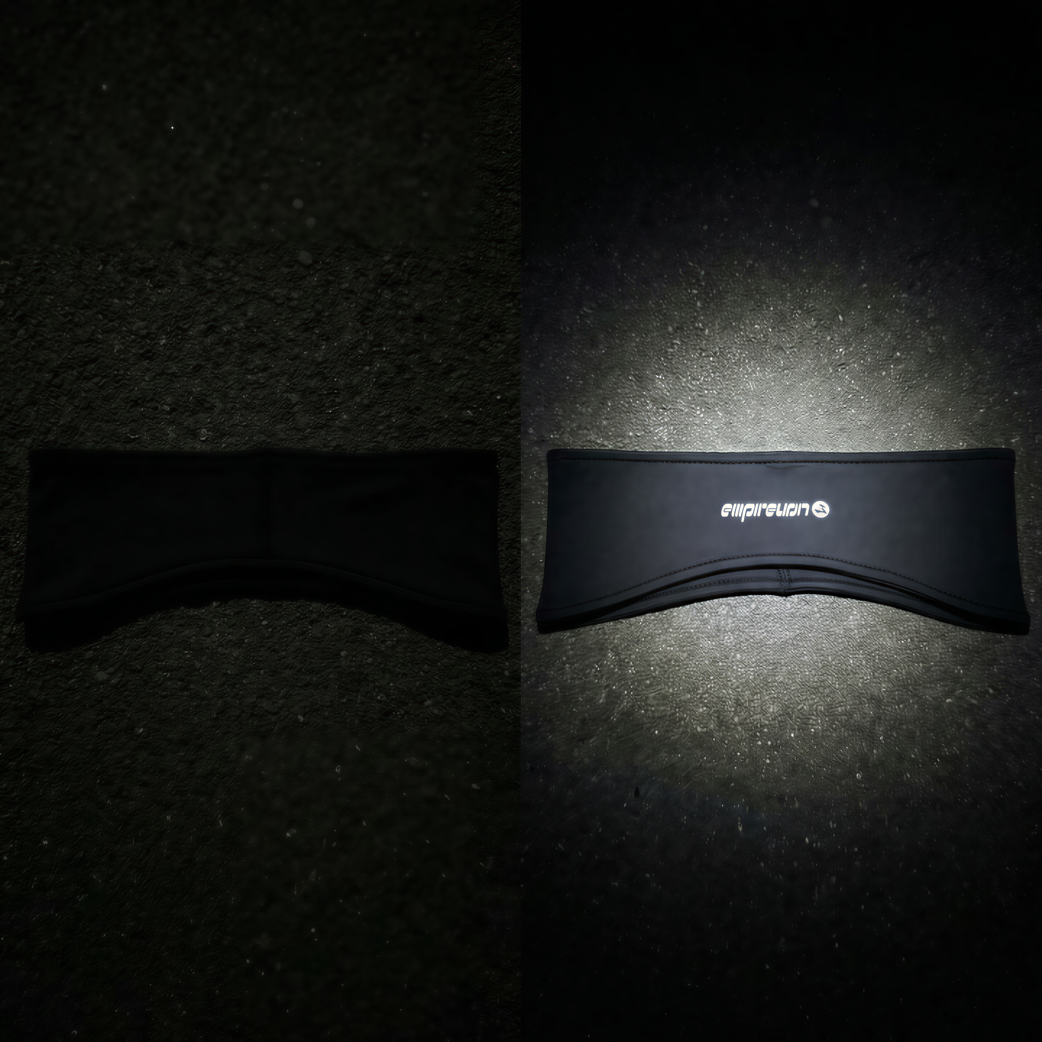 Diadema para correr Banda para el sudor reflectante Diadema deportiva Elástico Unisex