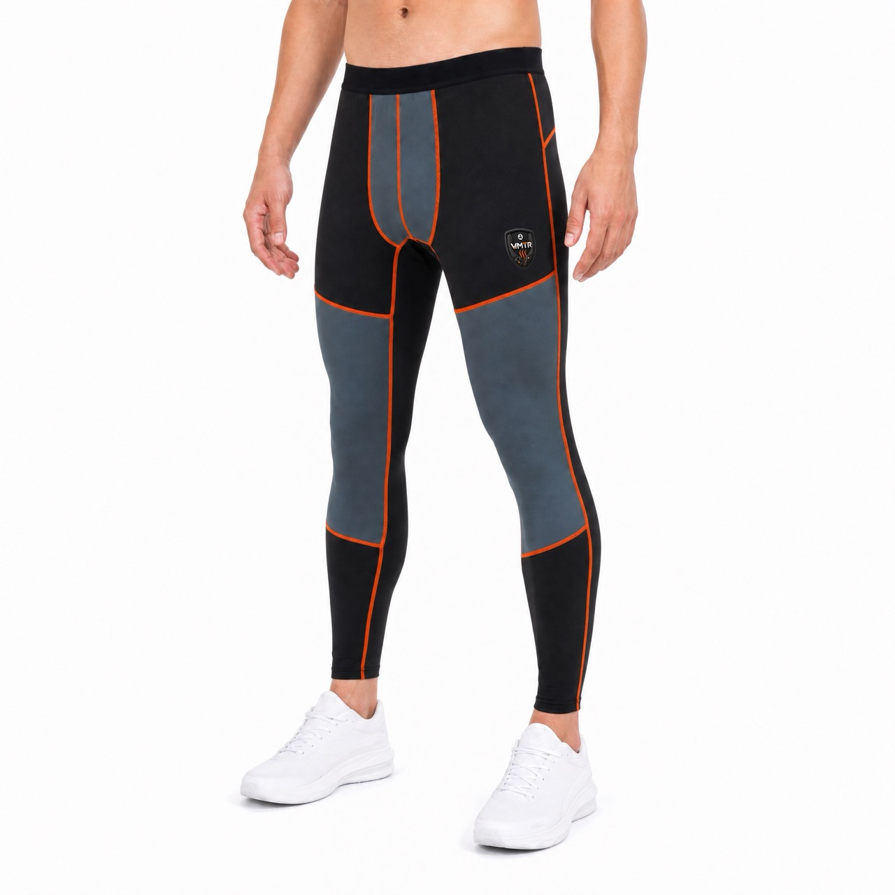 Legging ajustado con bloques de color para hombre VMTR