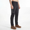 Pantalón activo transpirable con panel de malla ligero con agujeros láser para hombre