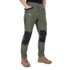 Pantalón de senderismo con bolsillos grandes ajustables hasta la rodilla con paneles elegantes para hombre