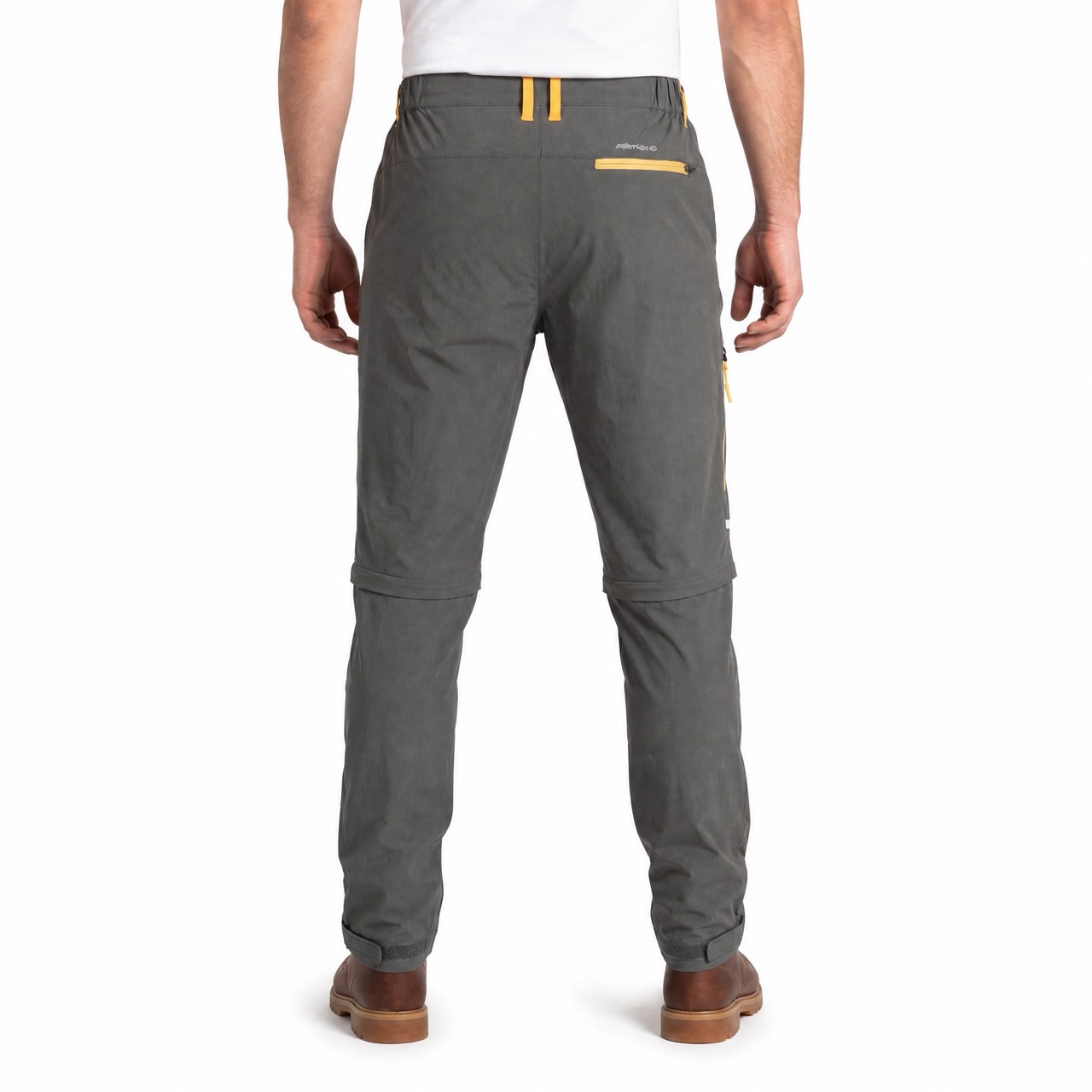 Pantalones deportivos con cremallera para hombre, pantalón de trekking con bloques de color