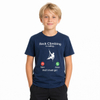 Camiseta de manga corta para escalada en roca para niño