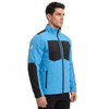Chaqueta con cremallera en bloques de color para hombre, acampada, senderismo, montañismo, alpinismo