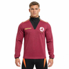 Chaqueta deportiva con media cremallera y bloques de color para hombre