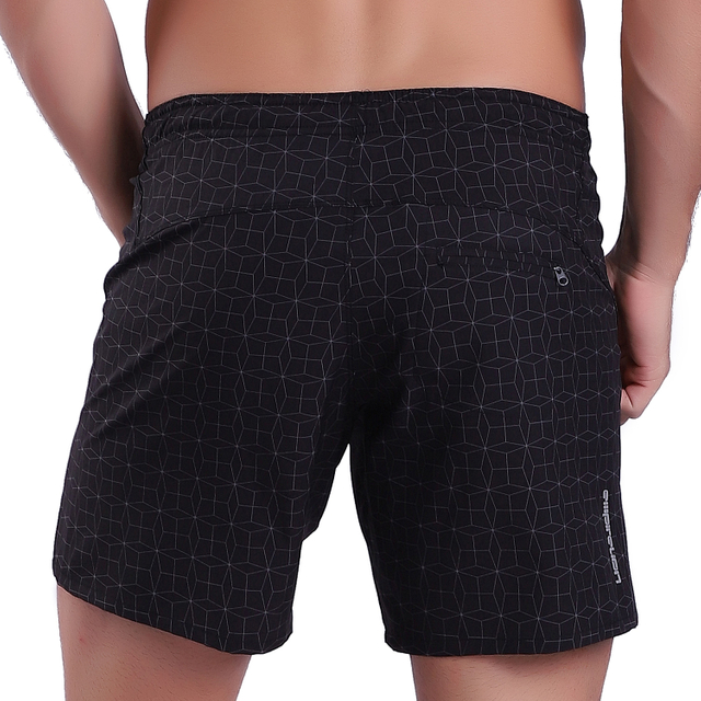 Trunks de rendimiento atlético masculino que corren yoga fitness entrenamiento pantalones cortos para caminar
