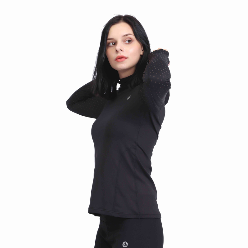 Ropa interior térmica para mujeres con capucha con capucha de manga larga forrada 