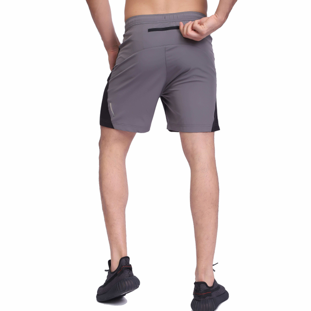 Bloque de color para hombres Stretch Stretch Running Shorts