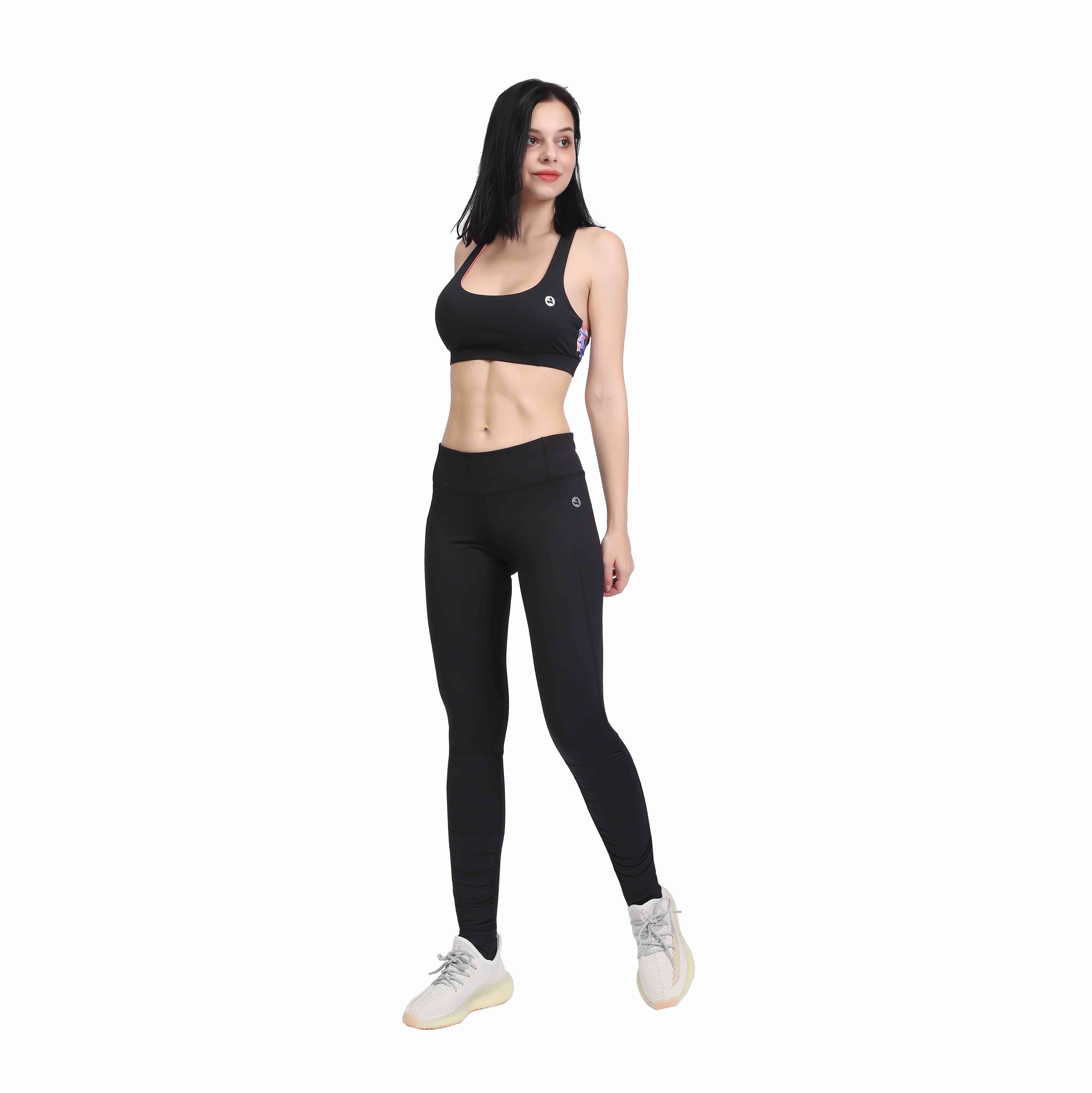 Pantalones largos de Yoga para mujer, mallas deportivas con refuerzo en la entrepierna, mallas para correr, pantalones elásticos de cintura alta para Fitness