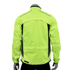 Chaqueta para bicicletas de lluvia cubierta de viento para hombres