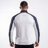 Camisetas de manga larga con bloques de color de fútbol para hombre
