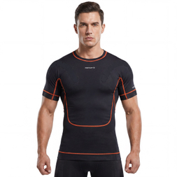 ENGINEERED PERFORMANCE Tops de manga corta con bloques de color