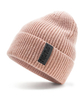 Gorro con puño similar a la lana, gorros de invierno cálidos de punto térmico grueso, gorra elástica suave para exteriores