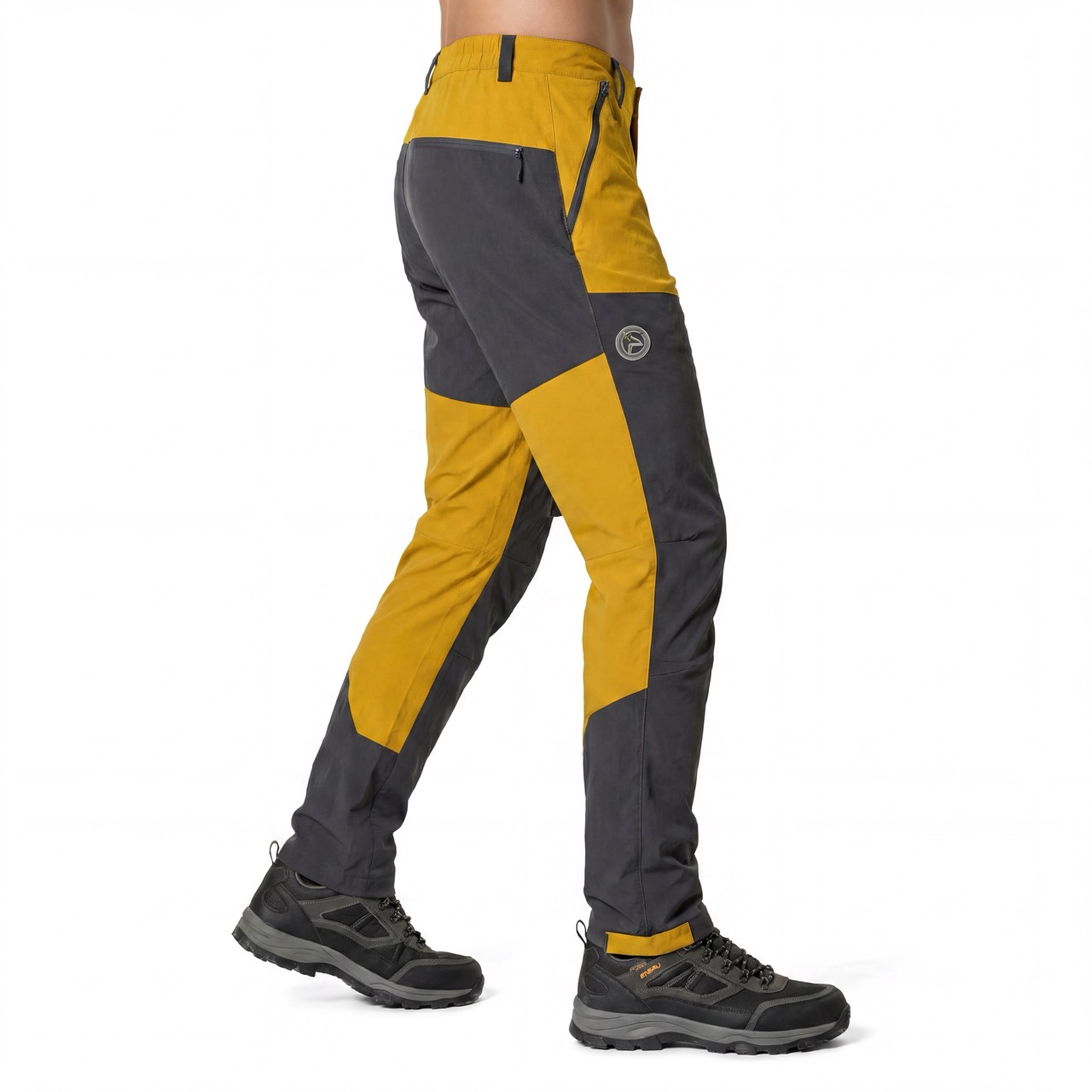 Pantalones de senderismo para hombre Pantalones de trekking con bloques de color