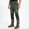 Pantalón de senderismo con bolsillos grandes ajustables hasta la rodilla con paneles elegantes para hombre