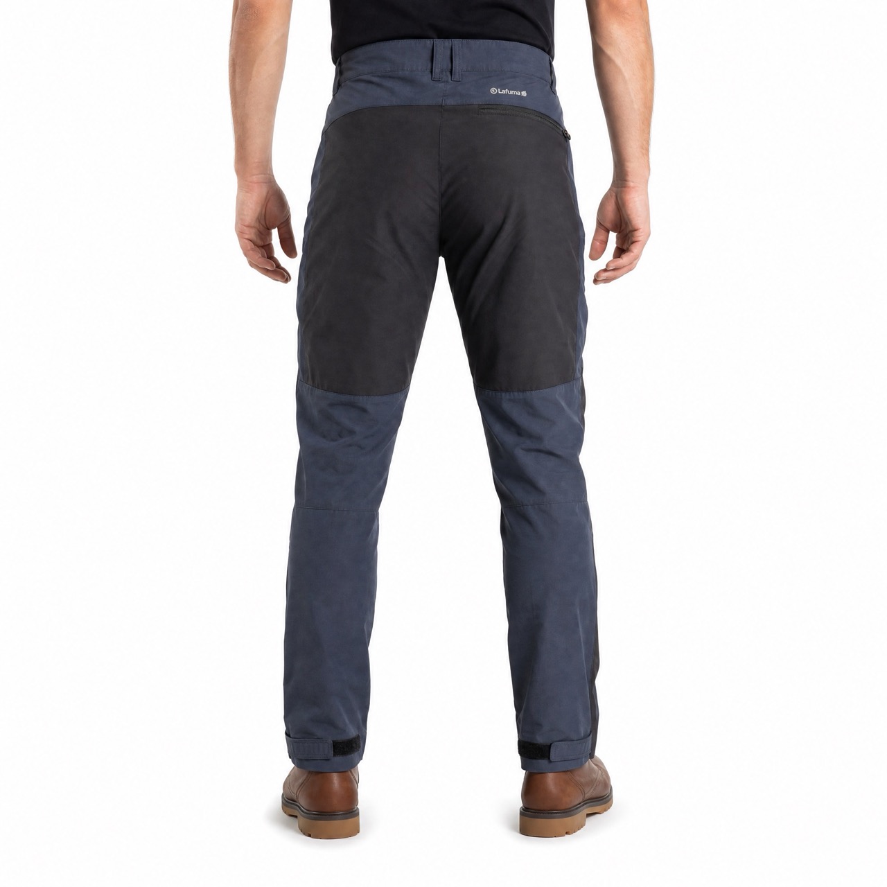 Pantalones deportivos para hombre con ribetes en contraste, pantalones de senderismo con bloques de color