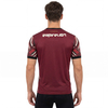 Camiseta deportiva con estampado completo y bloques de color para hombre