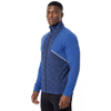 Chaqueta de trekking de peso medio para correr con cremallera para hombre