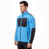 Chaqueta con cremallera en bloques de color para hombre, acampada, senderismo, montañismo, alpinismo