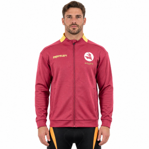 Chaqueta deportiva extragrande con estampado de logo