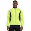 Chaqueta impermeable para hombre con revestimiento resistente al viento