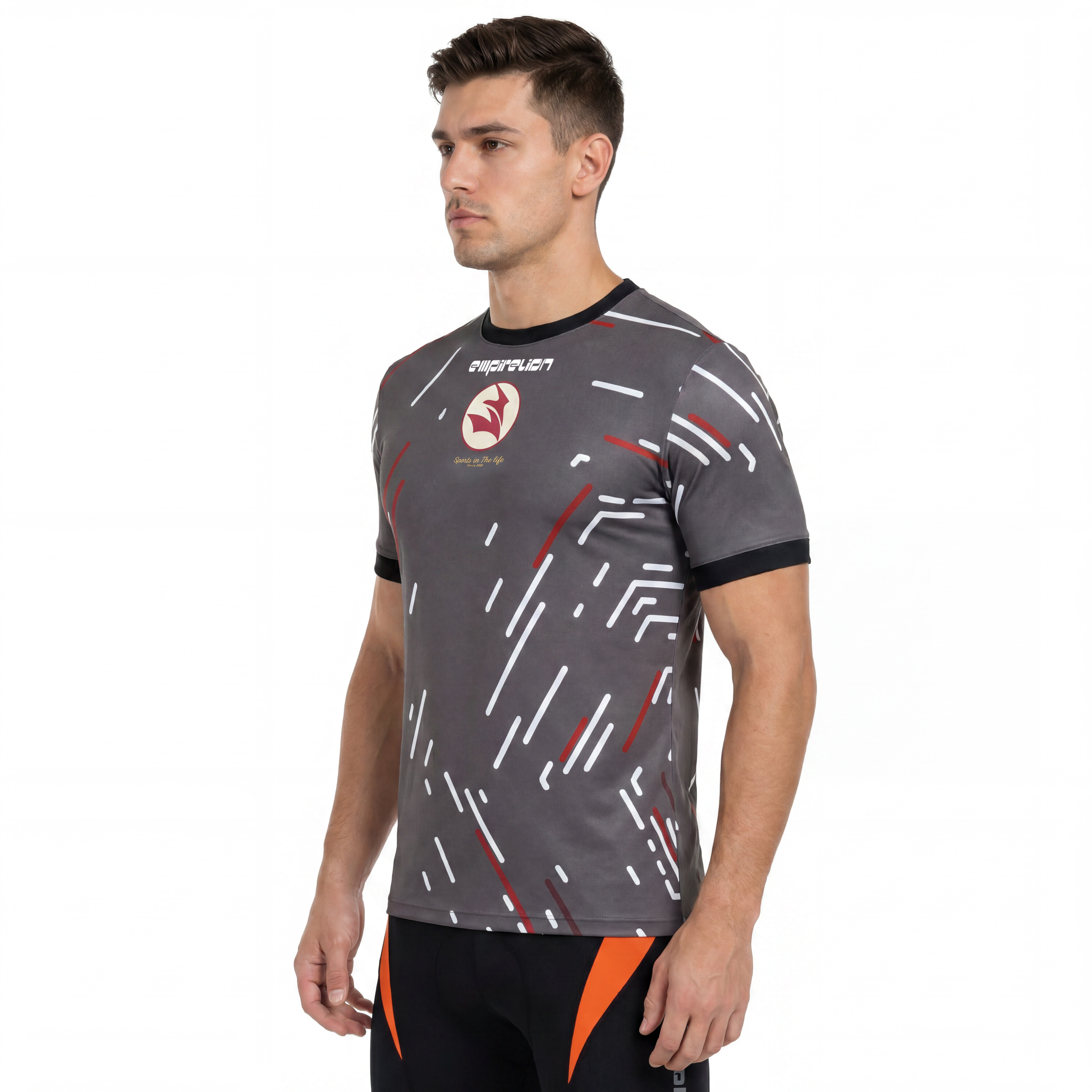 Camiseta con logo para hombre