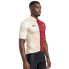 Maillot ciclista de manga corta con estampado integral