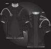 ENGINEERED PERFORMANCE Tops de manga corta con bloques de color