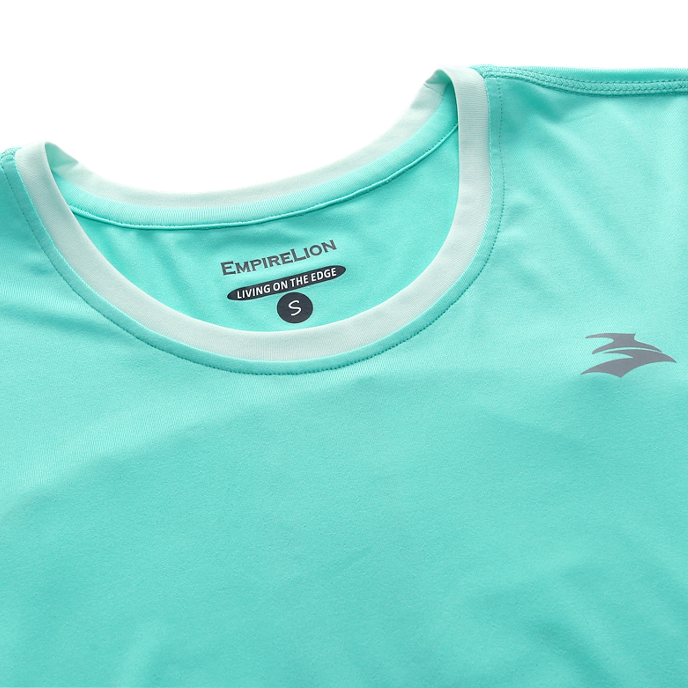 Borde del cuello de contraste