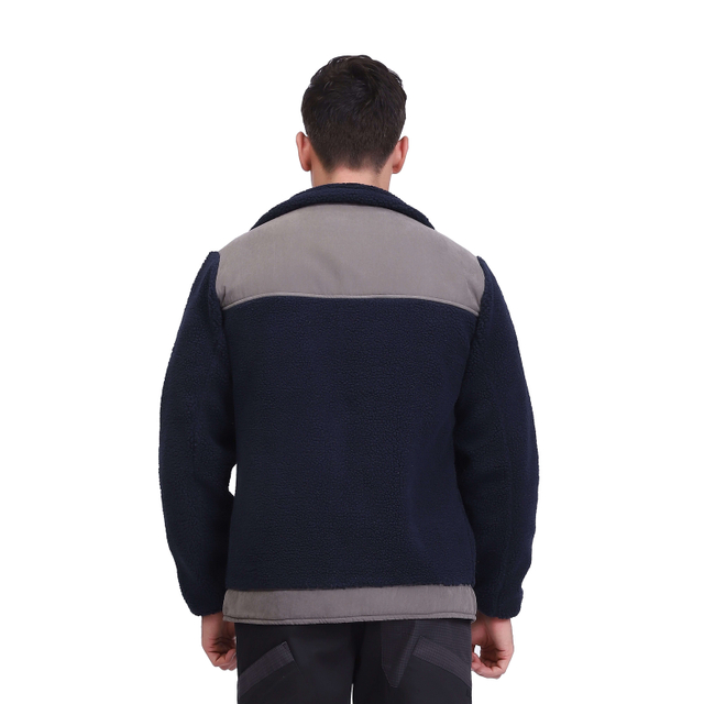 Chaqueta con capucha de forro polar pesado deportivo táctico militar cálido para hombre