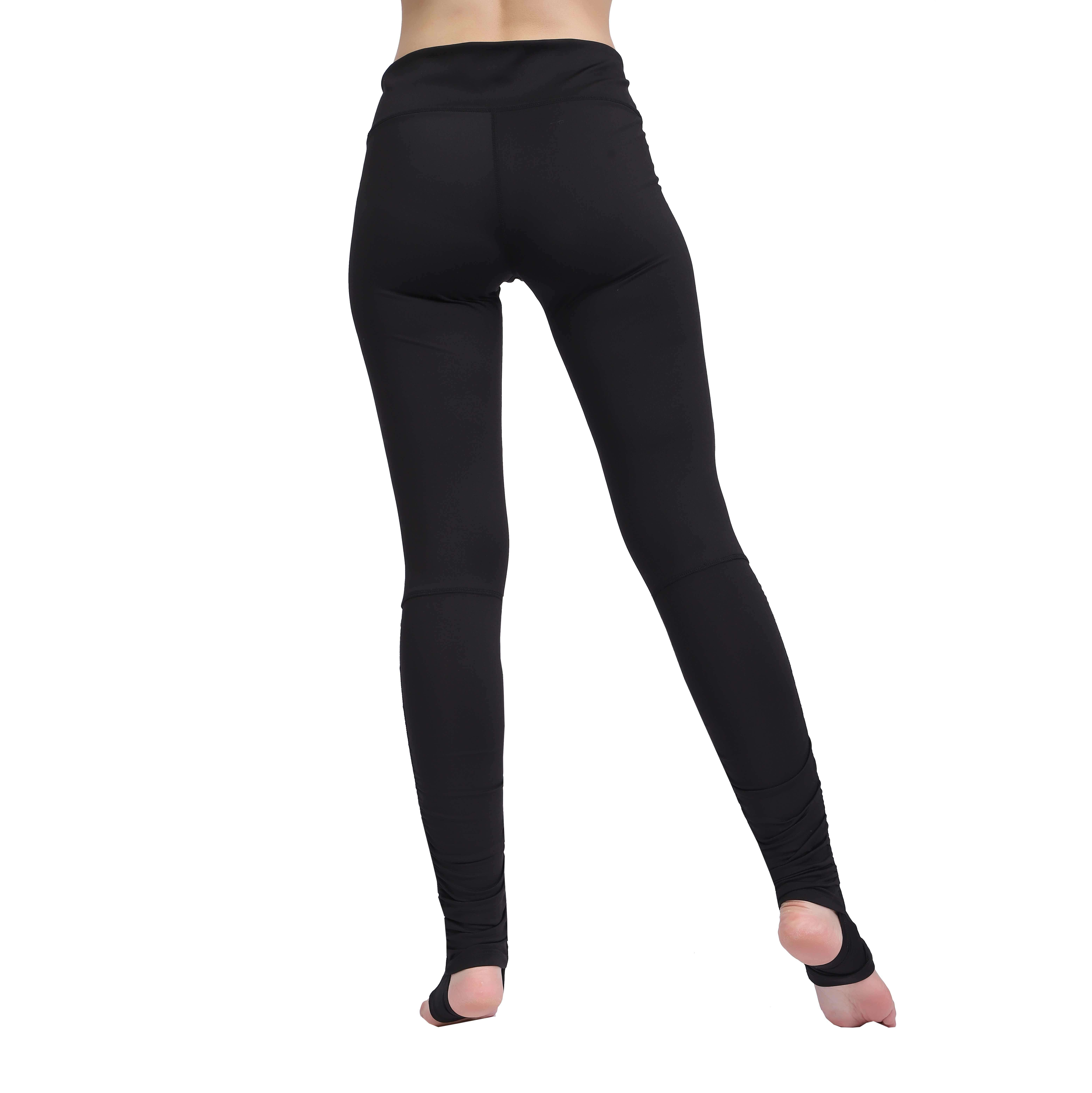 Pantalones largos de Yoga para mujer, mallas deportivas con refuerzo en la entrepierna, mallas para correr, pantalones elásticos de cintura alta para Fitness