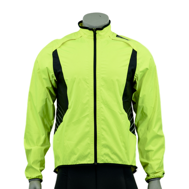 Chaqueta para bicicletas de lluvia cubierta de viento para hombres