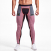 VMTR Pantalón tipo legging con capa base y bloques de color para hombre