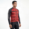 Chaqueta ciclista Ride con bloques de color y estampado para hombre