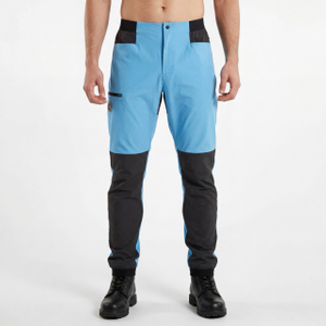 Pantalones de trekking con bloques de color para senderismo para hombre Pantalón con cintura elástica