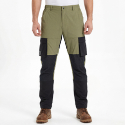 Pantalones cargo de moda deportiva para hombre Pantalones de trekking con bloques de color