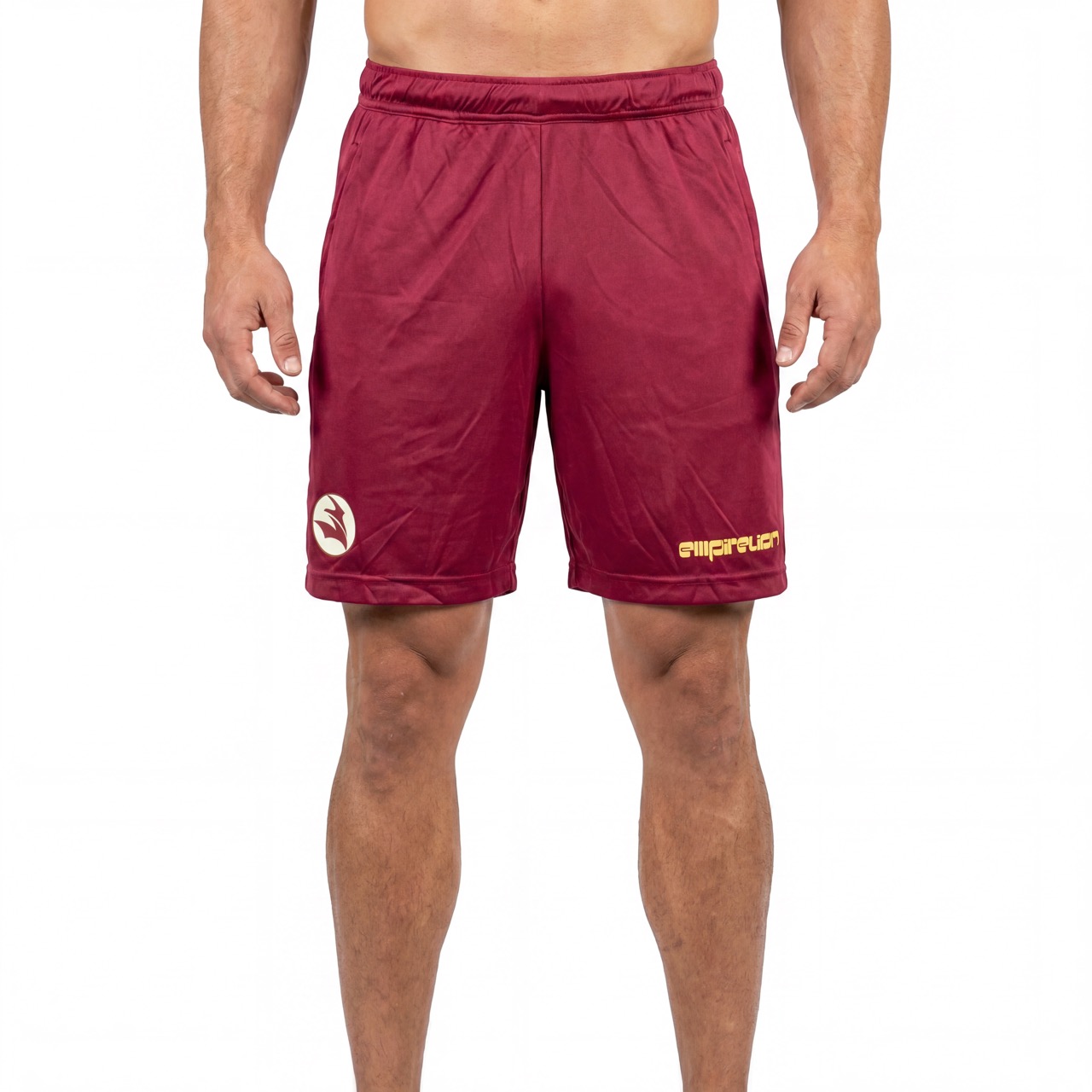 Pantalones cortos de entrenamiento atlético activo para hombre