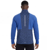 Chaqueta de trekking de peso medio para correr con cremallera para hombre