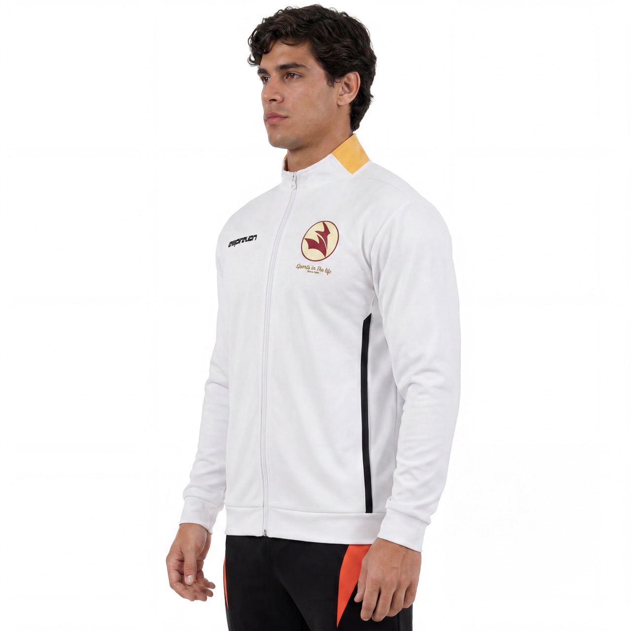 Chaqueta deportiva de fútbol para hombre